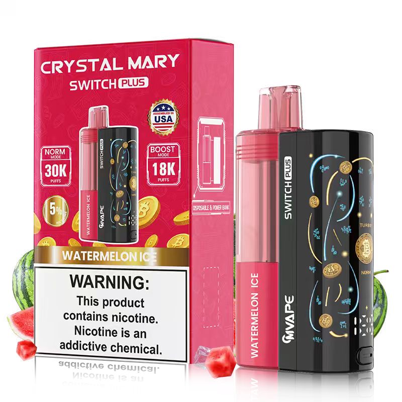 CM VAPE Switch Plus Pod Kit | 30,000 Puffs Vape with Multiple Flavors