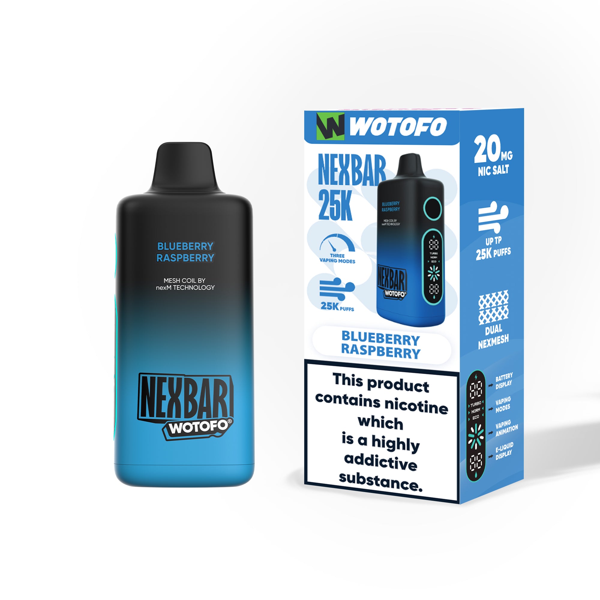 WOTOFO NEXBAR 25K DISPOSABLE