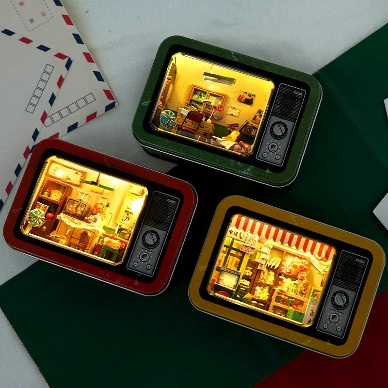 Retro TV Miniature Room Light