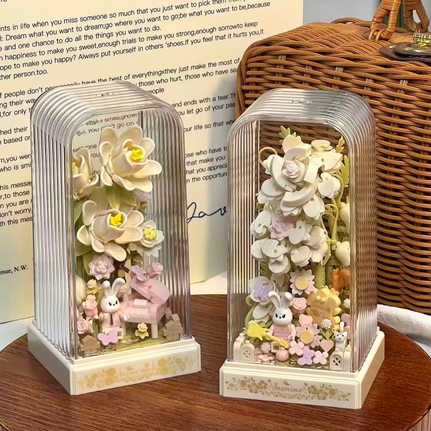 White Jasmine Dome Light