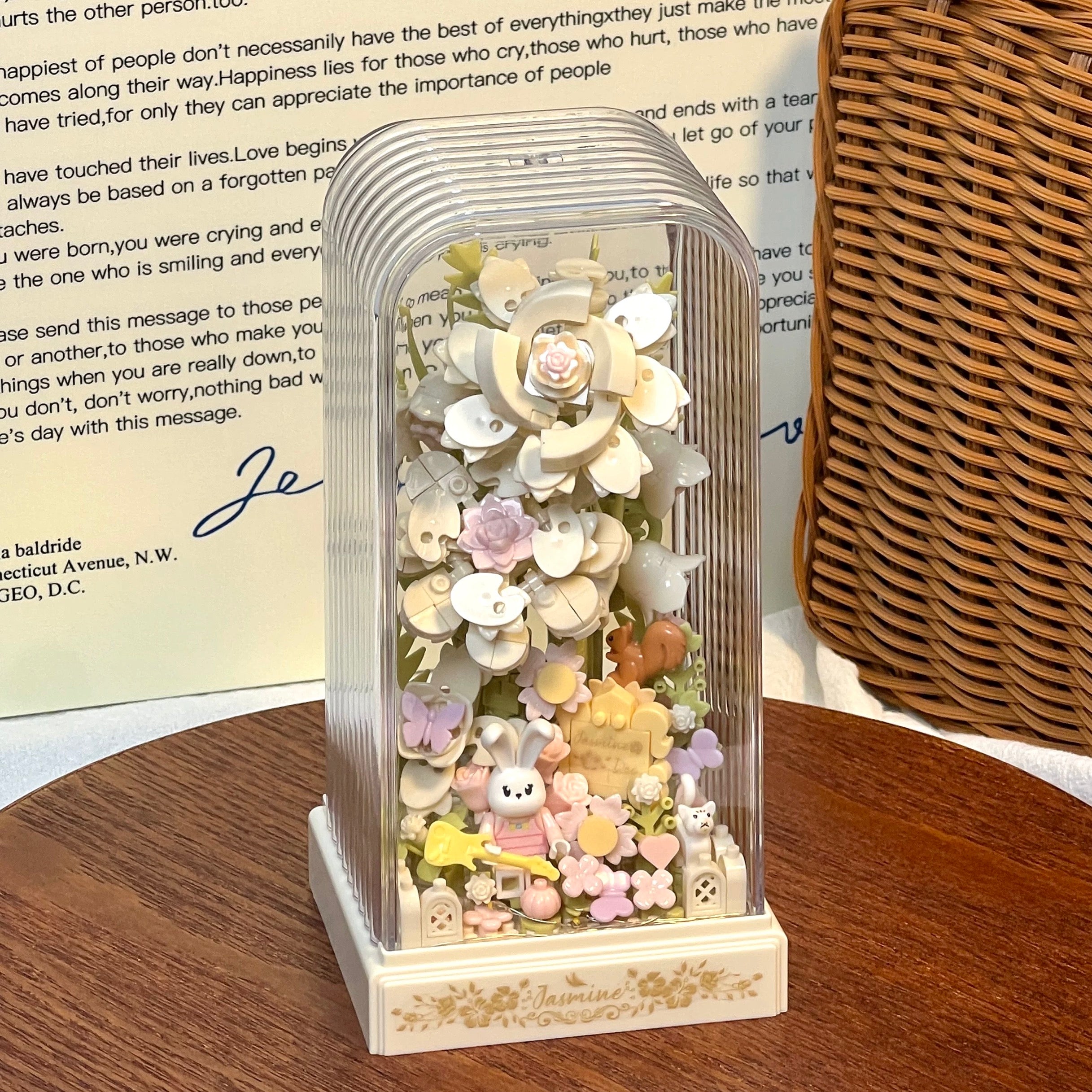 White Jasmine Dome Light