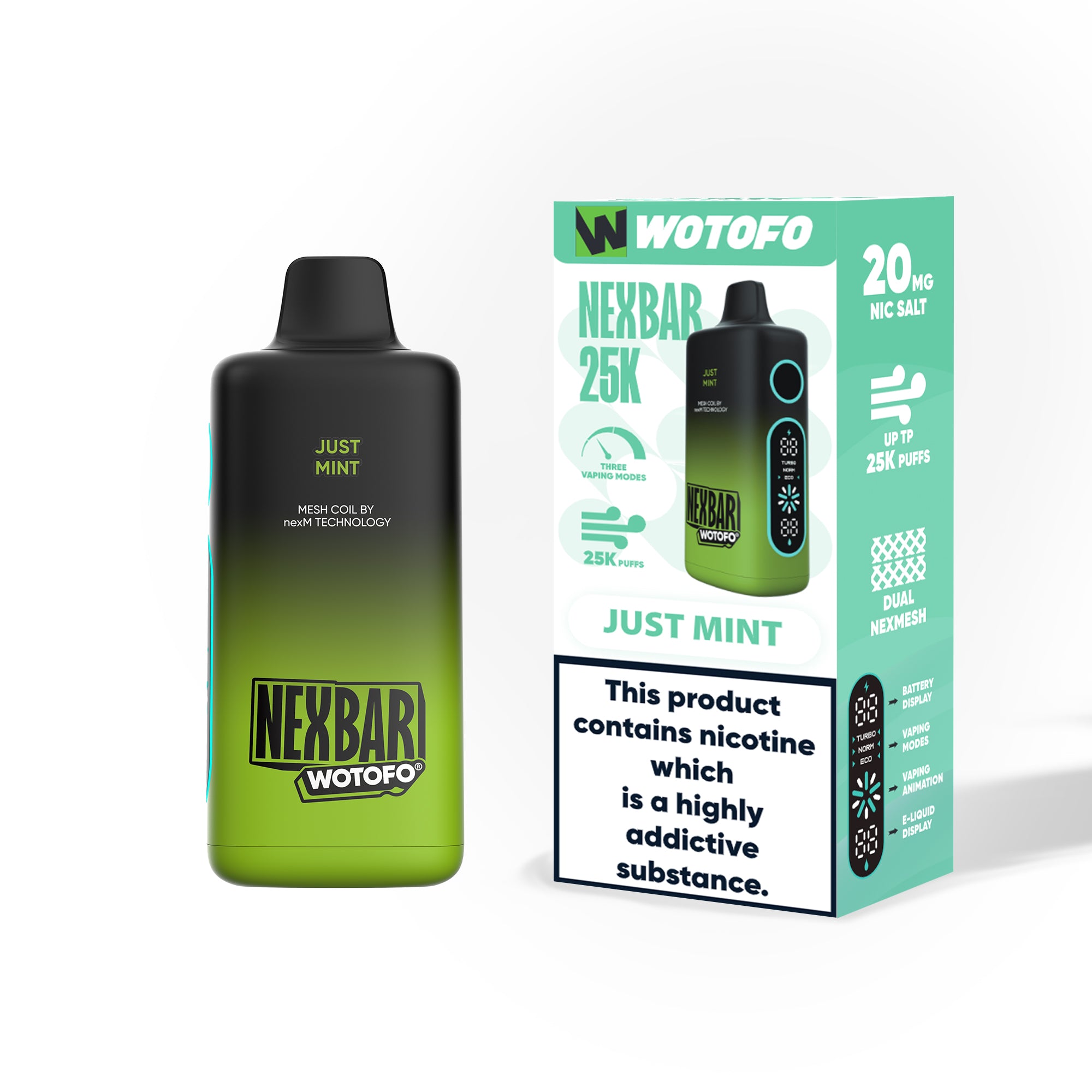 WOTOFO NEXBAR 25K DISPOSABLE